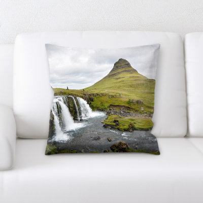 Waterfall Throw Pillow