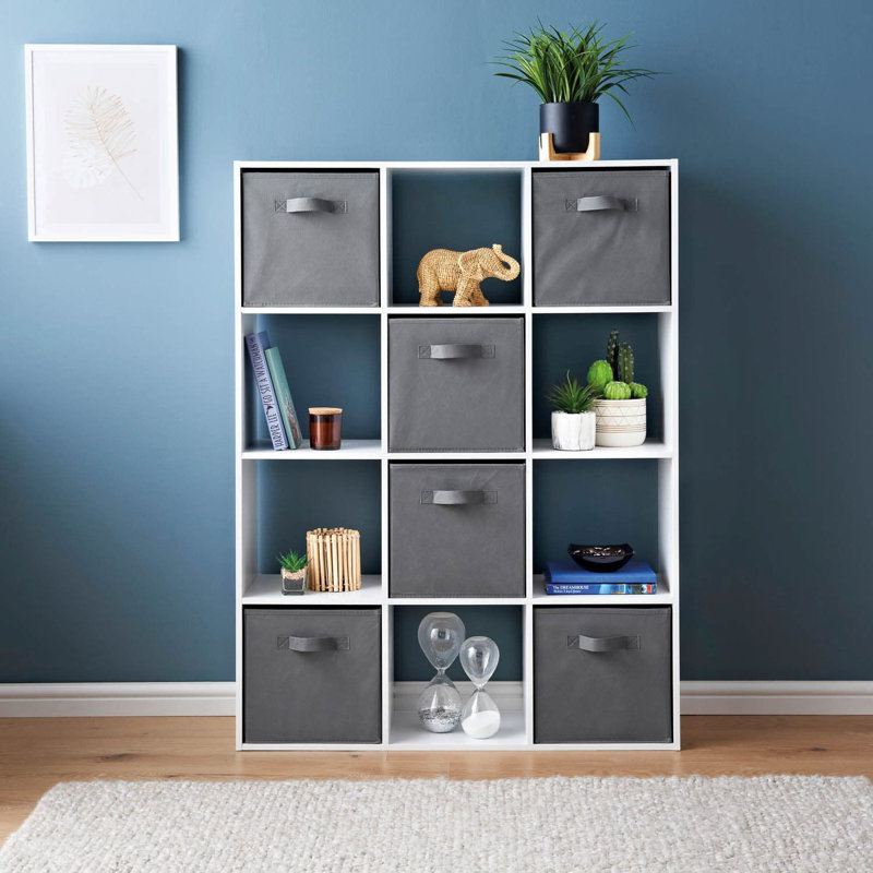 Azriella 118cm H x 89cm W Cube Bookcase