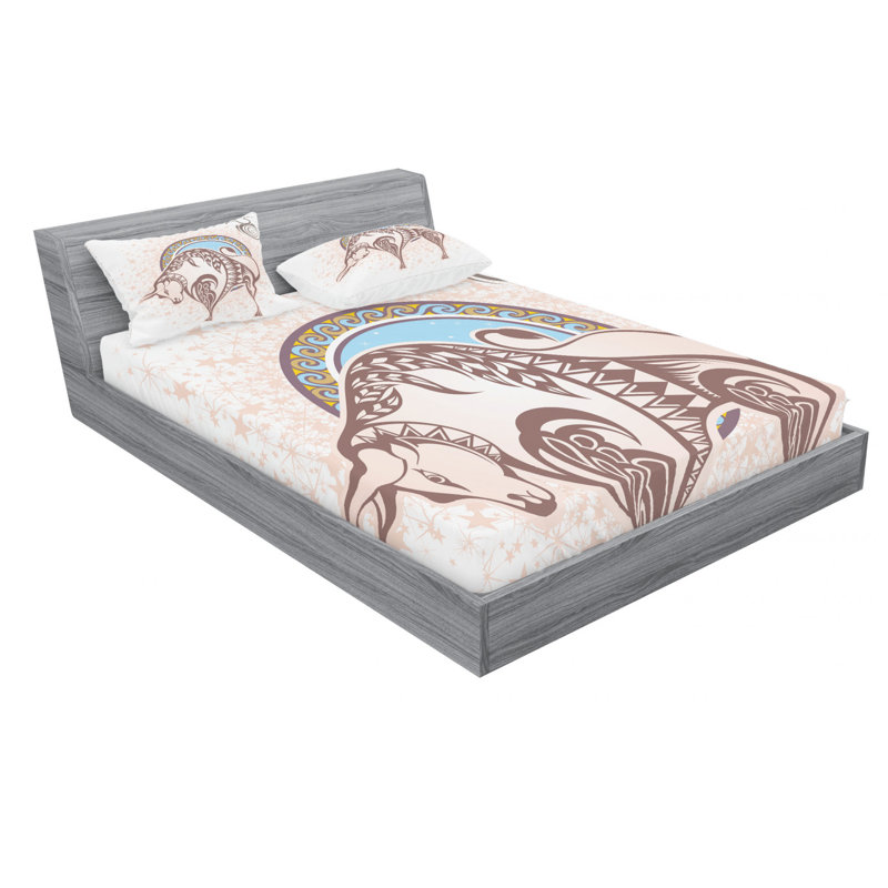 Microfiber Sheet Set, Full Sheet Set with Fitted Sheet