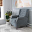 Fauteuil inclinable manuel en tissu
