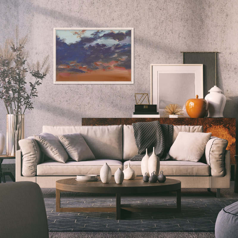 Coastal Retreat Asbury Park Sunset par Christine Lindstrom, H 36 po x l 48 po
