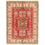 Tapis rouge Finest Gazni 5 pi 1 po x 6 pi 5 po