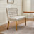 Velvet Double Dining Loveseat Bench, Kitchen & Dining Seating, 2-Seat Tufted Bench With Handmade Buttons, Wing Back, Steel Legs, Mid Century Modern-347940316-347940317