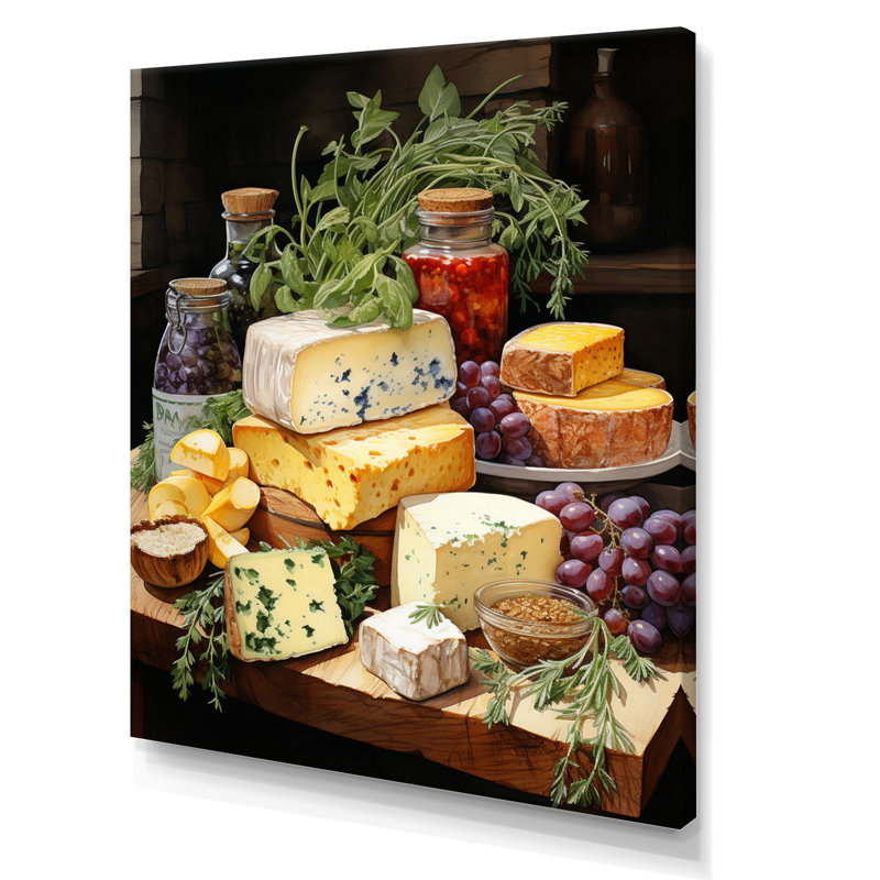 Plateau à fromage Santalaris II, H 32 po x l 16 po x P 1 po, Toile tendue