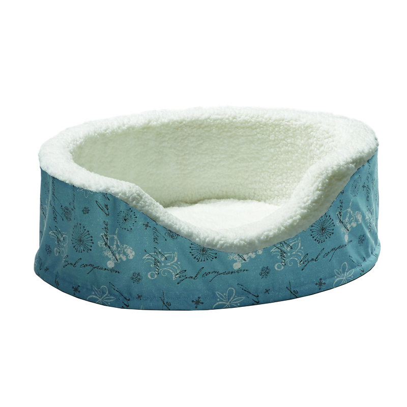 Lit gigogne orthopédique MidTest, Bleu, L 22,25 po x P 18 po x H 8,5 po