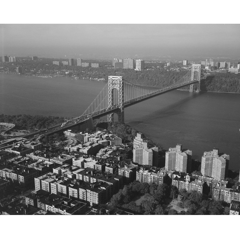 New York, pont George Washington, H 14 po x l 18 po