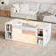 Solid Coffee Table with Storage