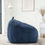 Grand fauteuil à billes en velours côtelé avec accoudoirs Comfy-493482039
