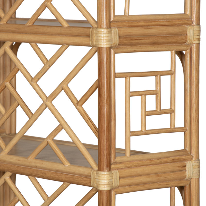 Chippendale Bookcase, Natural