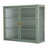 Zaine Double Glass Door Wall Cabinet With Detachable Shelves for Office-856644643