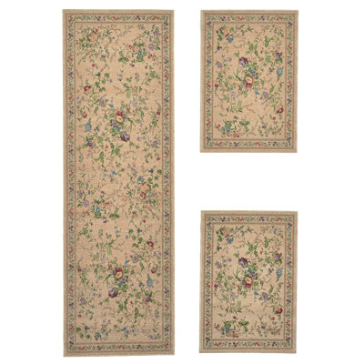 Gholston Machine Woven Beige Indoor Rug