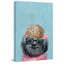 «Hipster Sloth», reproduction d'art sur toile tendue-555145449