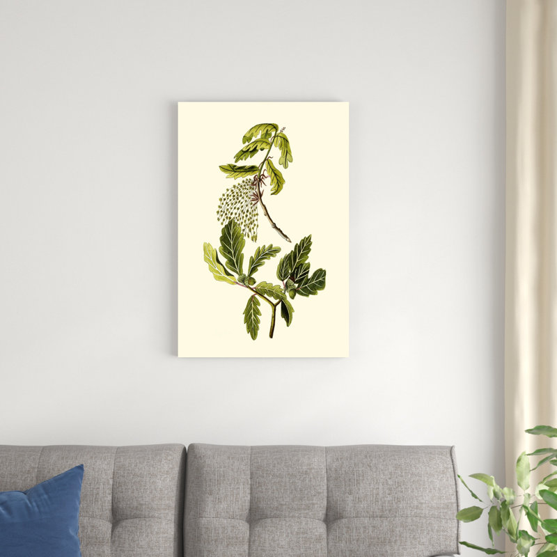 Olive Greenery III - peinture sur toile tendue, H 30 po x l 20 po x P 1,25 po