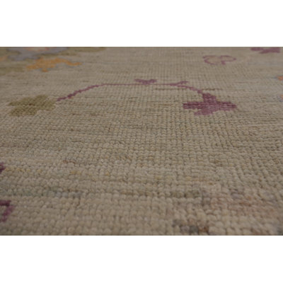 Tapis turc Oushak à teinture végétale 12