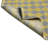 Bubble Argyle Loop Pile Weave Yellow & Grey Wool Area Rug By Tufty Home-81281437