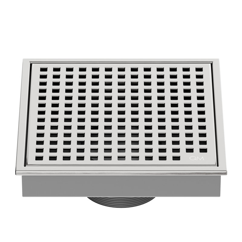 6'' W Grid, Silver