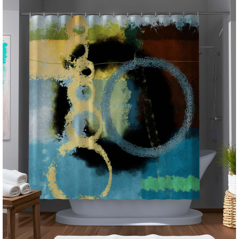 Rideau de douche abstrait Daryal