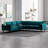 Fabric Sectional Corner Sofa-1577270278
