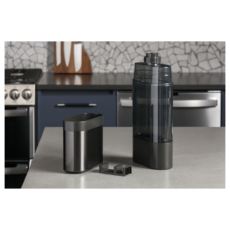 Ice Maker Storage, Black Stainless