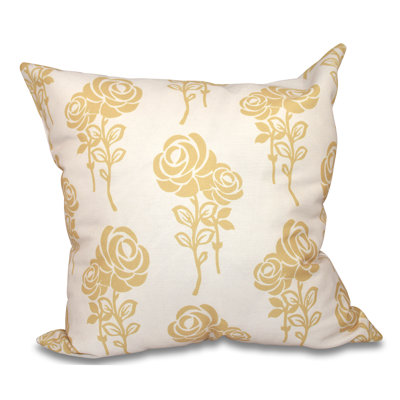 Housse de coussin d'extérieur carré Botanical Blooms