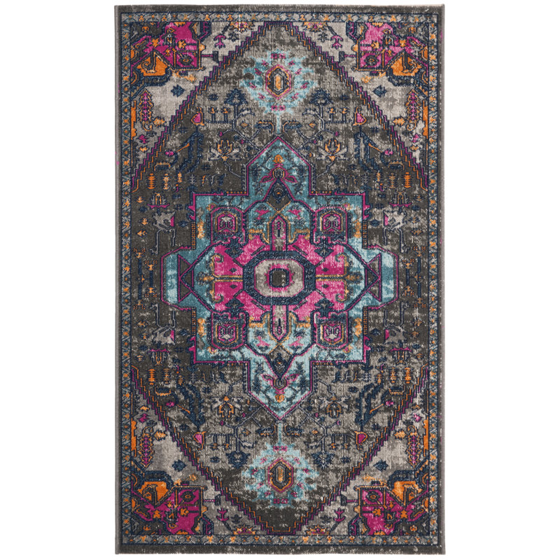 Calana Performance Oriental Rug, Rectangle 3' x 5'