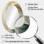 Beige Minimalism Spiral Poteries III - Large Oval Wall Mirror On Metal-1938112888