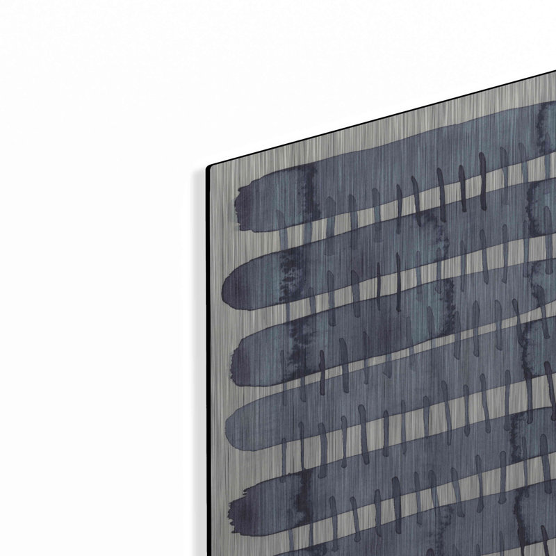 «Indigo Stitchy I» par Nikki Galapon, H 16 po x l 12 po