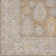 Don Oriental Machine Woven Polyester Area Rug in Brown/Gray/Yellow