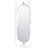Elmire Metal Flat Wall Mirror
