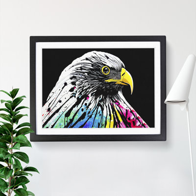 Eagle Bird Splash Vol.3 Abstract - Single Picture Frame Print