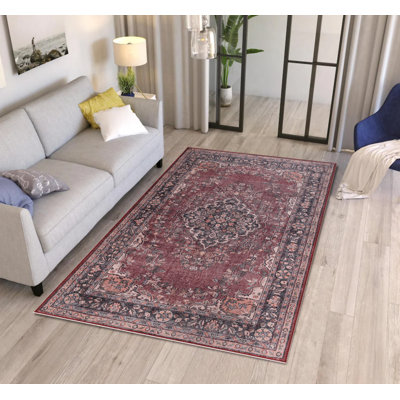 Tapis décoratif bourgogne