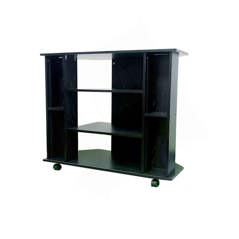 Meuble télé 35 po x 30 po, finition noire