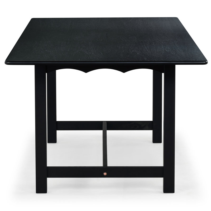 Rhylee Extendable Dining Table, Black