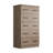 Giello 5 Deep Drawers 56" Tall Chest, New Improved Design-1598588288