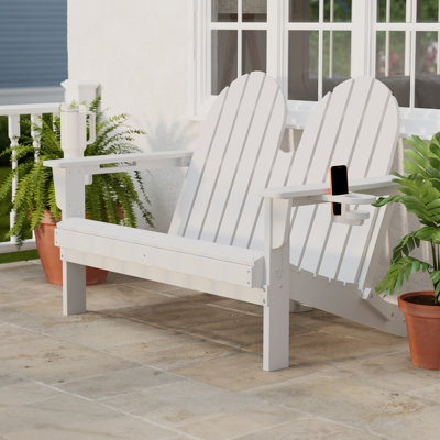 Poly Adirondack 49" Folding Bench