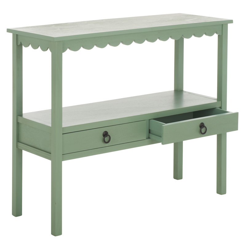 Sacaton Haven Lower 2 Drawer Console, Sage