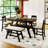 Grifton 6 - Person Counter Height Dining Set,dining room set,dinning table set-1477929273