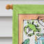 Drapeau de maison en polyester crabe 2 côtés 40 x 28 po