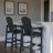 Bar-Height HDPE Adirondack Chair with Cup Holder-4773510