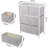 Flemingdon Iron 152.4cm W 4 - Drawer Chest of Drawers