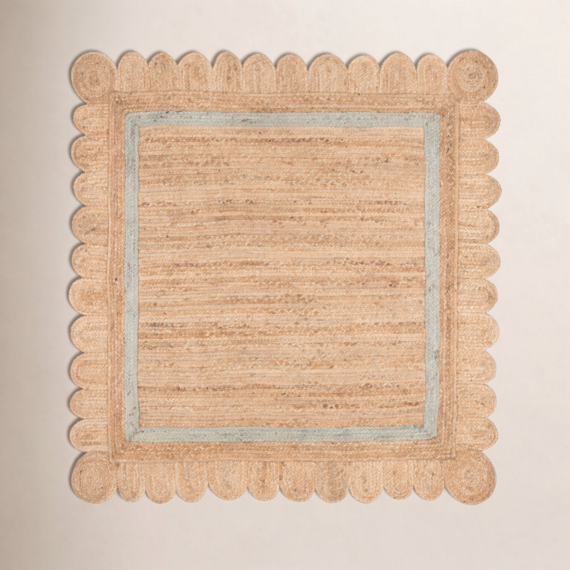Tapis en jute / sisal Inkai, Carré 6 pi