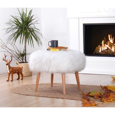 Aglaea 48cm Wide Novelty Footstool Ottoman