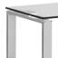 Daniya 110cm Glass Top Console Table-1525535890