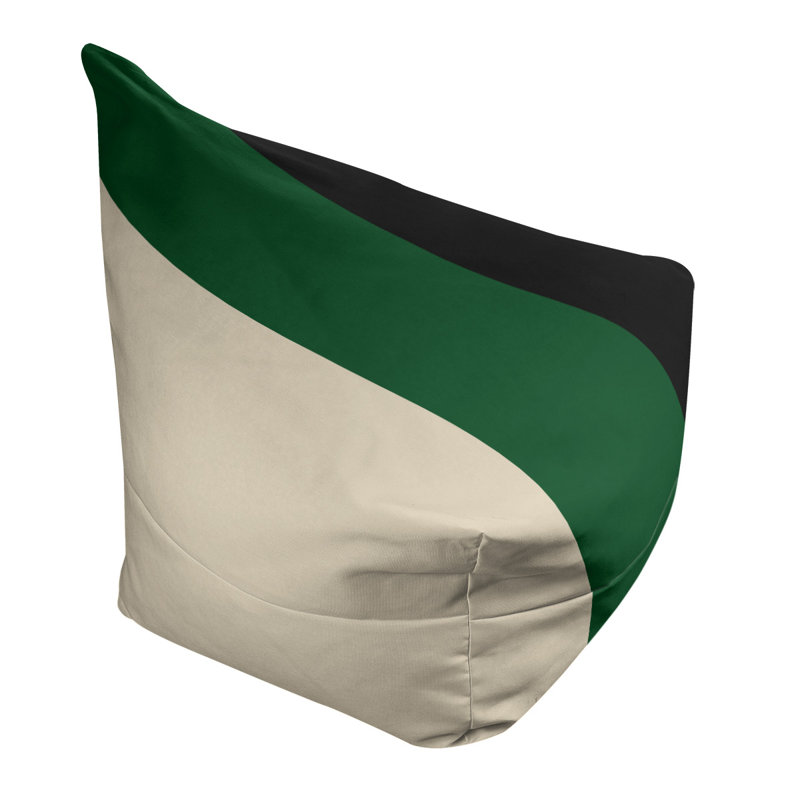Housse de sac de pois standard Utah, Crème de Cream City / vert de Good Land / noir, 2 po x 38 po x 42 po