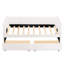 Lit de jour simple beige avec 2 tiroirs et tête de lit ergonomique classique à rayures pour un espace de rangement confortable-1553293692