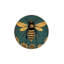 Tapis décoratif à motif d'abeille lavable à la machine-118786018