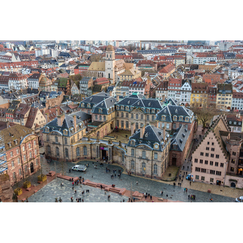 View Of Rohan Palace by Leonid Andronov - Wrapped Canvas Print, 30cm H x 46cm W