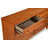 Ingraham 2 Piece Solid Wood Bedroom Set with Rattan Drawer Fronts
