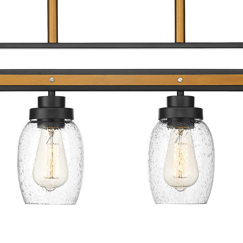 Luminaire suspendu à 4 lumières pour îlot de cuisine