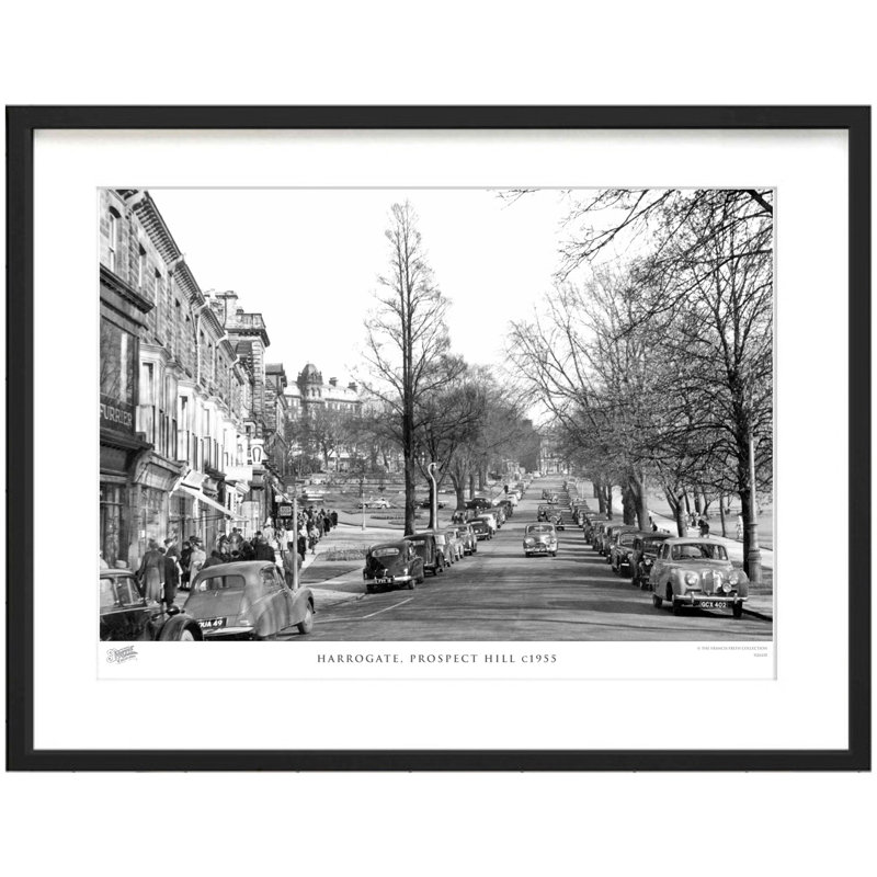 Harrogate, Prospect Hill C1955 - Single Picture Frame Print, 45cm H x 60cm W x 2.3cm D